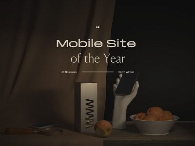 The 8760: Mobile Site of the year abstact animation awwwards bachoodesign clean geometry wow