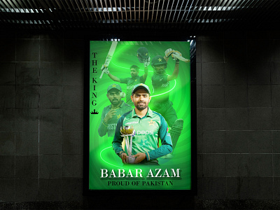 poster design babar azam