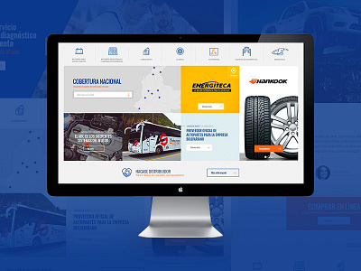 Home Coexito cars home interface tires ui web design