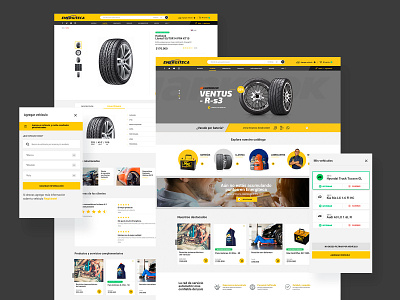 Energiteca baterías carros ecommerce responsive web