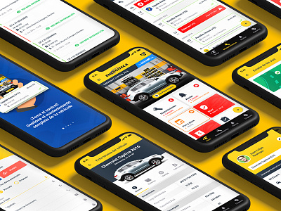 Energiteca App app cars interface ui ux design