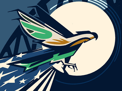 Seahawks vs Patriots Digital Ticket branding color design flat football illustration nfl procreate seahawks seattle social media sports