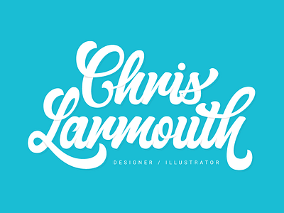 Chris Larmouth personal logo