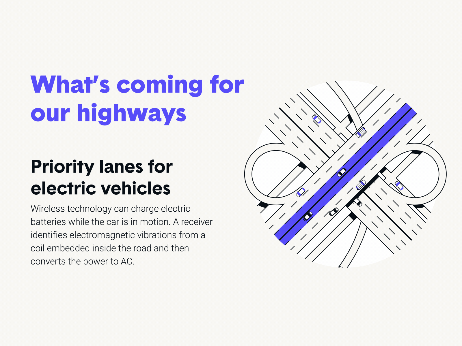How do smart highways work? (infographic)