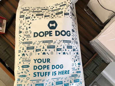 Dope Dog poly mailers.