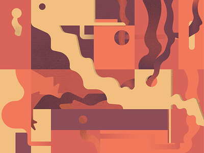 Smoke design illustration poster sketch texture
