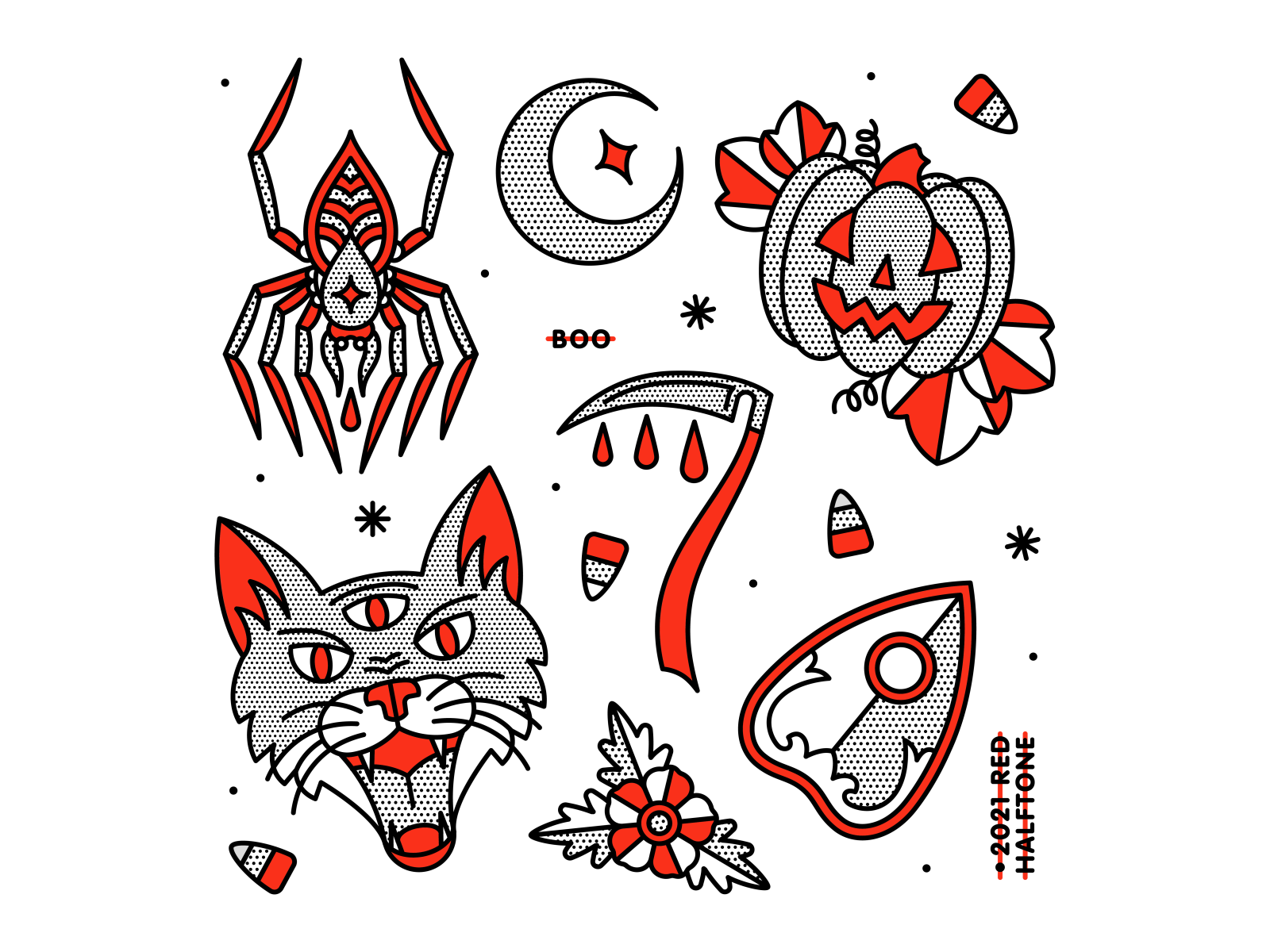 Halloween Flash Collab By Lisa Champ On Dribbble