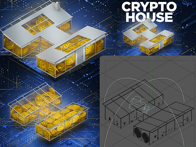 PODCAST ARTWORK DESIGN 2d 3d branding c4d cinema4d crypto cryptocurrency design graphic design illustration logo motiondesign photoshop podcast rendering