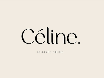 Celine - Delicate Playful Serif by Bellevue Studio on Dribbble