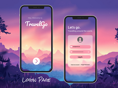 Travel Go Application UI