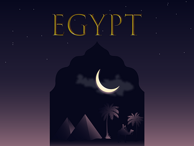Fabulous Egypt adobe illustrator beautiful egypt illustration shadow