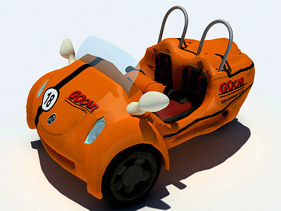 Gocar Image 3d 3ds car gocar max midpoly model prop vehicle