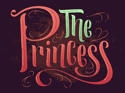 ...is in another castle. cutesy girly hand lettering lettering script texture type