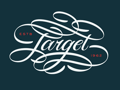 Target Script apparel brush script hand lettering lettering script sexy shirt target type