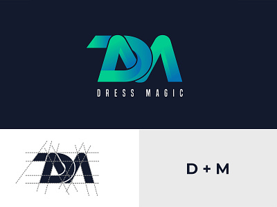 DM Logo Creation branding businesslogo creative design graphic design illustration logo logocreation logomockup minimal