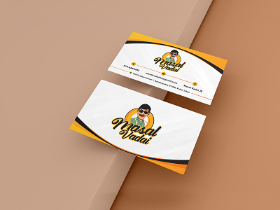 Masal Vadai Visiting Card adesign branding businesscard businesslogo creative design graphic design logo logomockup minimal visitingcard