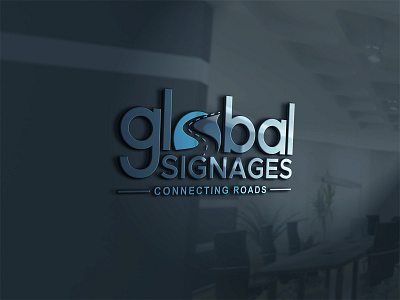 Global Logo Mockup 3d animation branding businesslogo creative design graphic design illustration logo logomockup minimal motion graphics