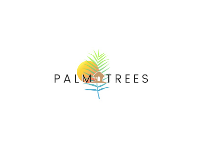 Palm Trees Logo Final brand brandidentity branding businesslogo creative design graphic design illustration logo logocreative logodesign logomockup minimal