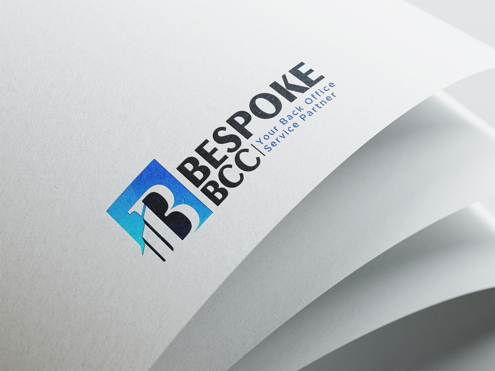 B Logo 3D Mockup By Aswathy Designs On Dribbble