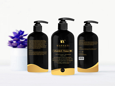 Beauty Label Design branding businesslogo creative design graphic design illustration logo logomockup minimal packaging