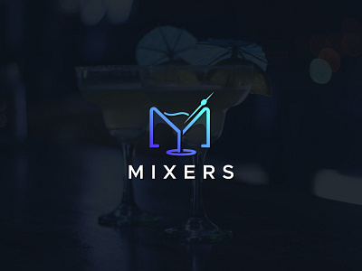 Mixers Logo Creation branding businesslogo creative design graphic design illustration logo logomockup minimal
