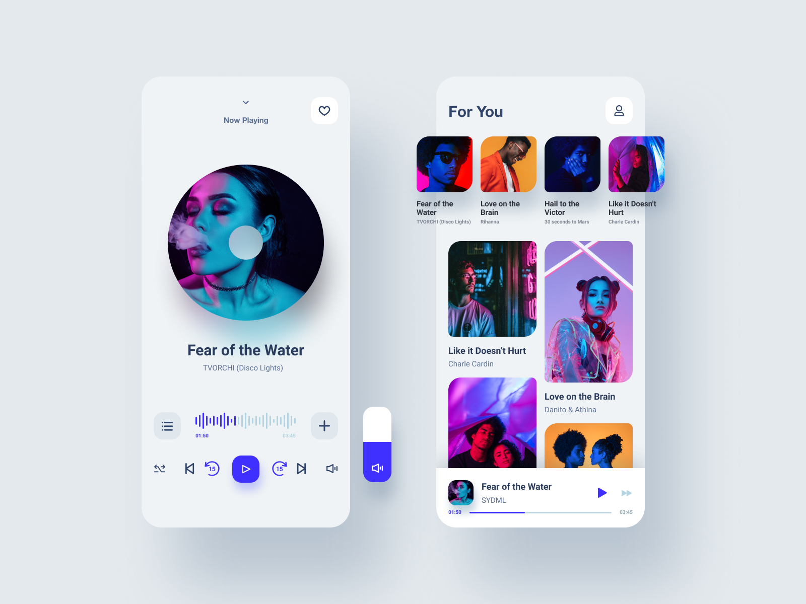 Music Player Ui Kit By Julia Shagofferova 🇺🇦 On Dribbble