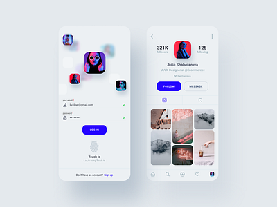 Social Media UI KIT by Julia Shagofferova 🇺🇦 on Dribbble