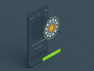 Splash screen app dribbble invite shot