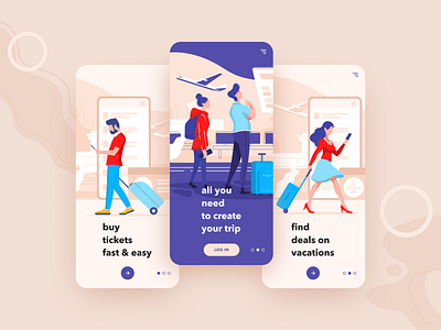 Travel App app design illustration mobile app shop shot travel travel app ui ux