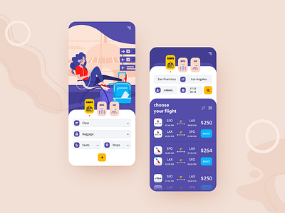 Travel App app concept ecommerce illustration mobile app shot ui ui ux