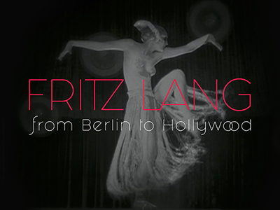 Fritz Lang berlin branding campaign cinema dance design film identity metropolis print title typography