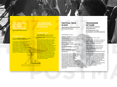 New York University Brochure brochure campaign design education learning media nyu print program radar satellite telephone typography university