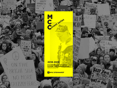 MCC Event Series academia ai artificial artificial intelligence brochure conference cybernetic diversity education event intelligence nyu print print collateral program protest riot series signs university