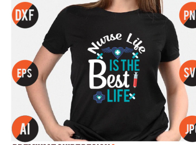 Nurse T Shirt Design nurse bundle svg