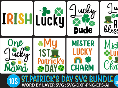 St.patrick'S Day Svg Bundle st.patricks day svg bundle