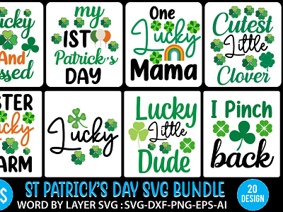 ST.PATRICK'S DAY SVG BUNDLE