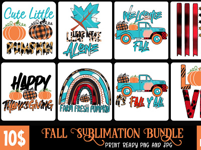 Fall Sublimaion Bundle
