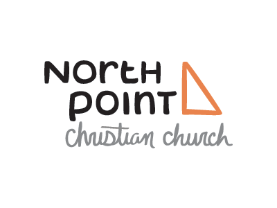 North Point church logo triangle typography