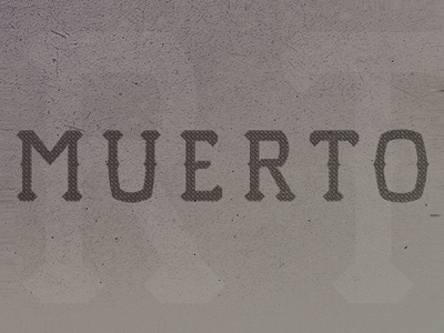 Muerto Font