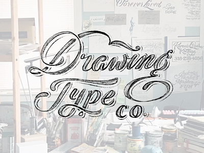 Drawingtype.co custom type lettering logo portfolio typography website wordmark