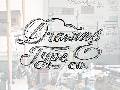 Drawingtype.co custom type lettering logo portfolio typography website wordmark