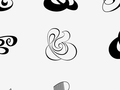 Ampersandy ampersand free stuff hand drawn typography