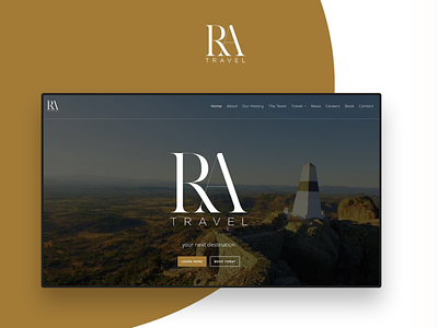 RA Travel cms design web design web development wordpress