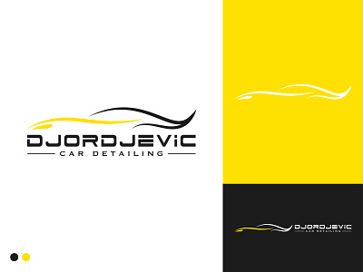 Djordjevic car detailing - Logo design branding design graphic design logo