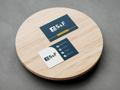 S&F Vacuums - Business card design business card design graphic design