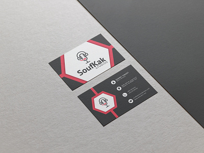 Souf Kak Studios - Business card design business card design graphic design