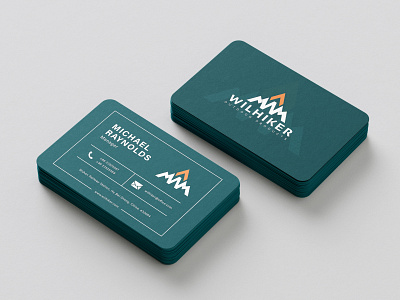 Wilhiker - business card design