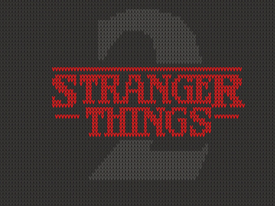 Stranger Things 2 sweater illustration netflix pattern season 2 stranger things sweater