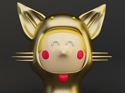 Art toys 3d character render