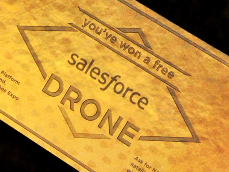 Dreamforce Golden Ticket by Hayes Thornton on Dribbble
